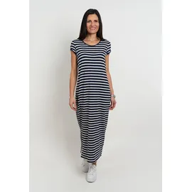 Seidel Moden Sommerkleid Gestreift Blau 36