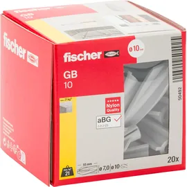 Fischer Gasbetondübel GB 10 20 Stück