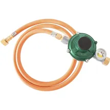 Alfa Forni Gasschlauch 50 mBar Kunststoff/Metall grün