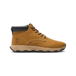 Timberland für Herren. TB0A5Y7H2311 Winsor Park Braun Leder Turnschuhe (43), Wohnung, Schnürsenkel, Lässig