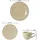 SELTMANN WEIDEN Beat Kaffeeservice 18-tlg. sandbeige