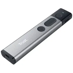 Trust Drahtloser Presenter Trust 23333, Kazun, Laser, Aluminium, silberschwarz 8713439233339 Trust
