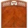 Andrewex Sichtschutzelement Toulon 180 x 195 cm Braun Holz