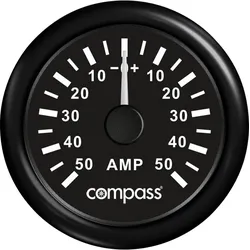Ampermeter analog - schwarz