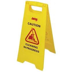 Gastronoble Jantex Warnschild "Cleaning in Progress" - Kunststoff - 64 cm hoch