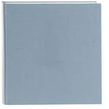 Goldbuch Leinen Fotoalbum Summertime Trend 2 30x31cm 60 weiße Seiten blau-grau