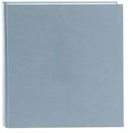 Goldbuch Leinen Fotoalbum Summertime Trend 2 30x31cm 60 weiße Seiten blau-grau