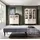 JV Möbel Vitrine 51 x 205 x 143 cm Beige