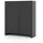 MID.YOU Highboard 100 x 117 x 35 cm Schwarz