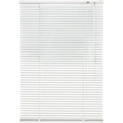 Jalousie LIEDECO "Aluminium-Jalousie" Gr. 12, weiß, B:50cm H:160cm, Jalousien, Aluminium