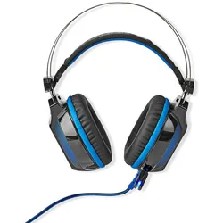 Nedis Gaming Headset - Über Ohr - Surround - USB Type-A - Biegbar & einziehbare Mikrofon - 2.10 m - Normale Beleuchtung
