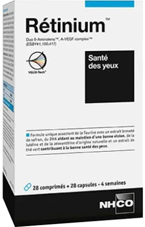 NHCO Retinium Augengesundheit 2x28 Tabletten