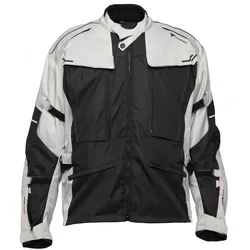 Modeka Mando Textiljacke, schwarz-grau, Größe 10XL für Männer