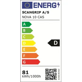 Scangrip Arbeitsleuchte Aluminium/Kunststoff grau