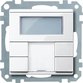 Merten Taster 2-fach plus mit Raumtemperaturregler MEG6212-0319