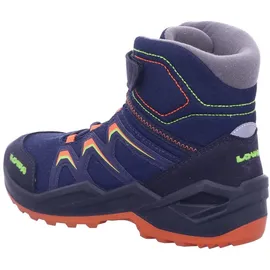 Lowa Maddox Warm GTX Mid Kinder blau 27