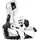 NIDECKER Supermatic Snowboard-Bindungen, Weiss/opulenter Garten, M