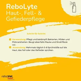 rebovet ReboLyte ECA Haut-, Fell- und Gefiederpflege Spray 500 ml