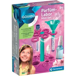 Kreativset CLEMENTONI "Galileo Lab, Parfüm-Labor Mini-Set", bunt, Kreativsets, Kinder