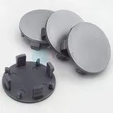 4 x YOU.S Nabenkappen Nabendeckel Felgendeckel 57,5-51,5 mm - silber