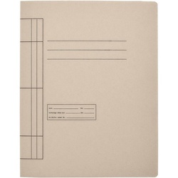 Otto Office Hefter, aus Recyclingkarton, Format DIN A4, bis 250 Blatt grau