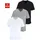 H.I.S. H.I.S T-Shirt mit V-Ausschnitt, V-neck, Unterziehshirt (3er-Pack) unifarben, V-neck, aus Baumwolle weiß 9/XXXL