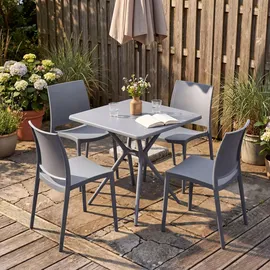 deluke GRETA Set 4-tlg. Grau