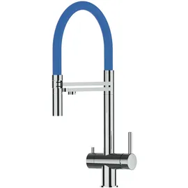 VIZIO 3 Wege Wasserhahn Küchenarmatur Blau