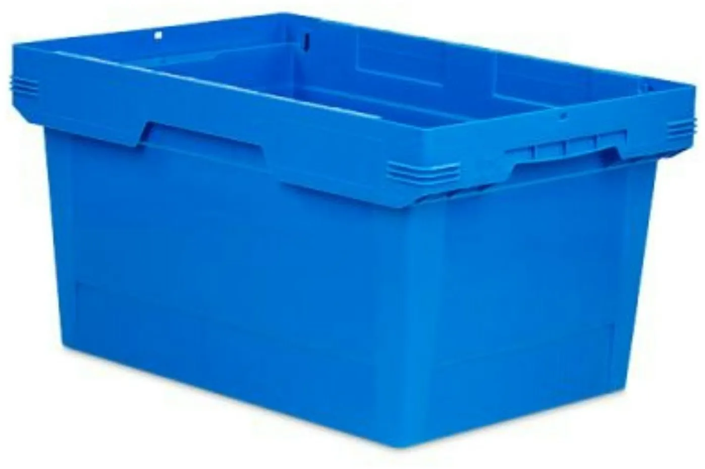 PROREGAL Conical Mehrweg-Stapelbehälter Blau | HxBxT 32,3x40x60cm | 58 Liter | Lagerbox Eurobox Transportbox Transportbehälter Stapelbehälter