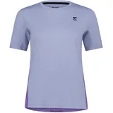 Mons Royale Damen Tarn Merino Shift T-Shirt (Größe XS, blau)