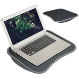 Generisch Schoßtablett Für Den Schoß, Laptop Schoßtisch,Computer Schoßtisch Mit Weichem Kissenkissen, Tragbarer Laptoptisch Für Reisen, Arbeiten, Zuhause