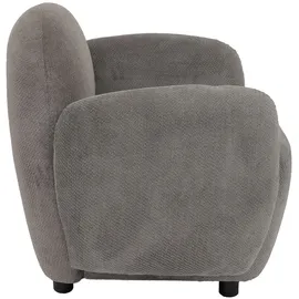 Mendler Sessel HWC-P33 Chenille 86 x 77 x 0 cm Hellgrau