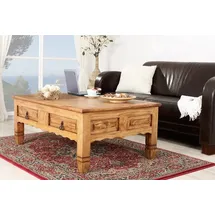 1a Direktimport Großer Couchtisch Braun Pinie 120 x 48 cm