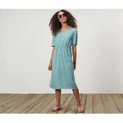 Tchibo - Kleid mit Print - Damen - Gr. 40 - weiß/print