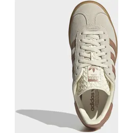 adidas Gazelle Bold Kinder Cream Weiß/Clay Strata/Gold Metallic 37