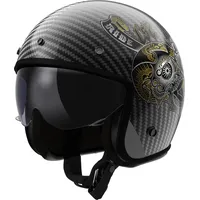 LS2 OF601 Bob II Carbon Custom Jethelm - XL