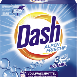 Dash Vollwaschmittel Pulver 18 WL