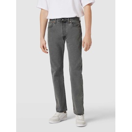 Levis Jeans im 5-Pocket-Design Modell '501 WALK DOWN BROADWAY', Mittelgrau, 31/32