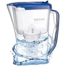 Vevor Wasserfilter Kanne transparent 9 Tassen