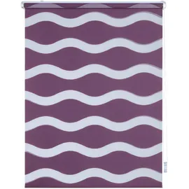 K-HOME Doppelrollo Welle 35 x 150 cm rot