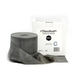 Thera-Band Fitnessband Schwarz 45,5m x 12,8cm