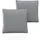 sit&more Luxor Sofakissen 50 x 50 cm Grau