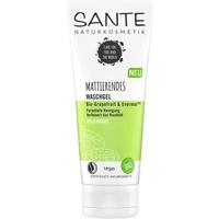 SANTE Mattierendes Bio-Grapefruit & Evermat Waschgel, 100ml 40167 Gesichtsreiniger Reinigungsgel Unisex 100 ml