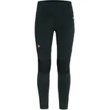 Fjällräven Abisko Trekking Tights HD W Schnitt Leggings Schwarz L