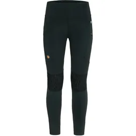 Fjällräven Abisko Trekking Tights HD W Schnitt Leggings Schwarz L