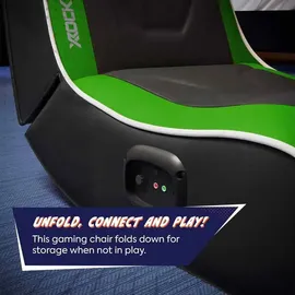 X Rocker Shadow 2.0 Gaming-Stuhl Grün PC