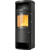 Kaminofen HARK 44-5.3 GT ECOplus 8 kW - Ofenkacheln: Deco-Schiefer - Korpus: graphit