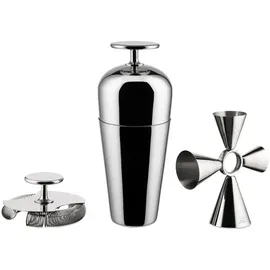 Alessi The Tending Box Cocktail-Set 3-teilig Edelstahl