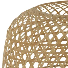GLOBO Bambus Rattan 1x 6 Watt 810 Lumen braun