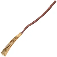Boland 72236 - Hexenbesen, Braun, 90 cm, Halloween, Zubehör, Kostüm, Dekoration, Mottoparty